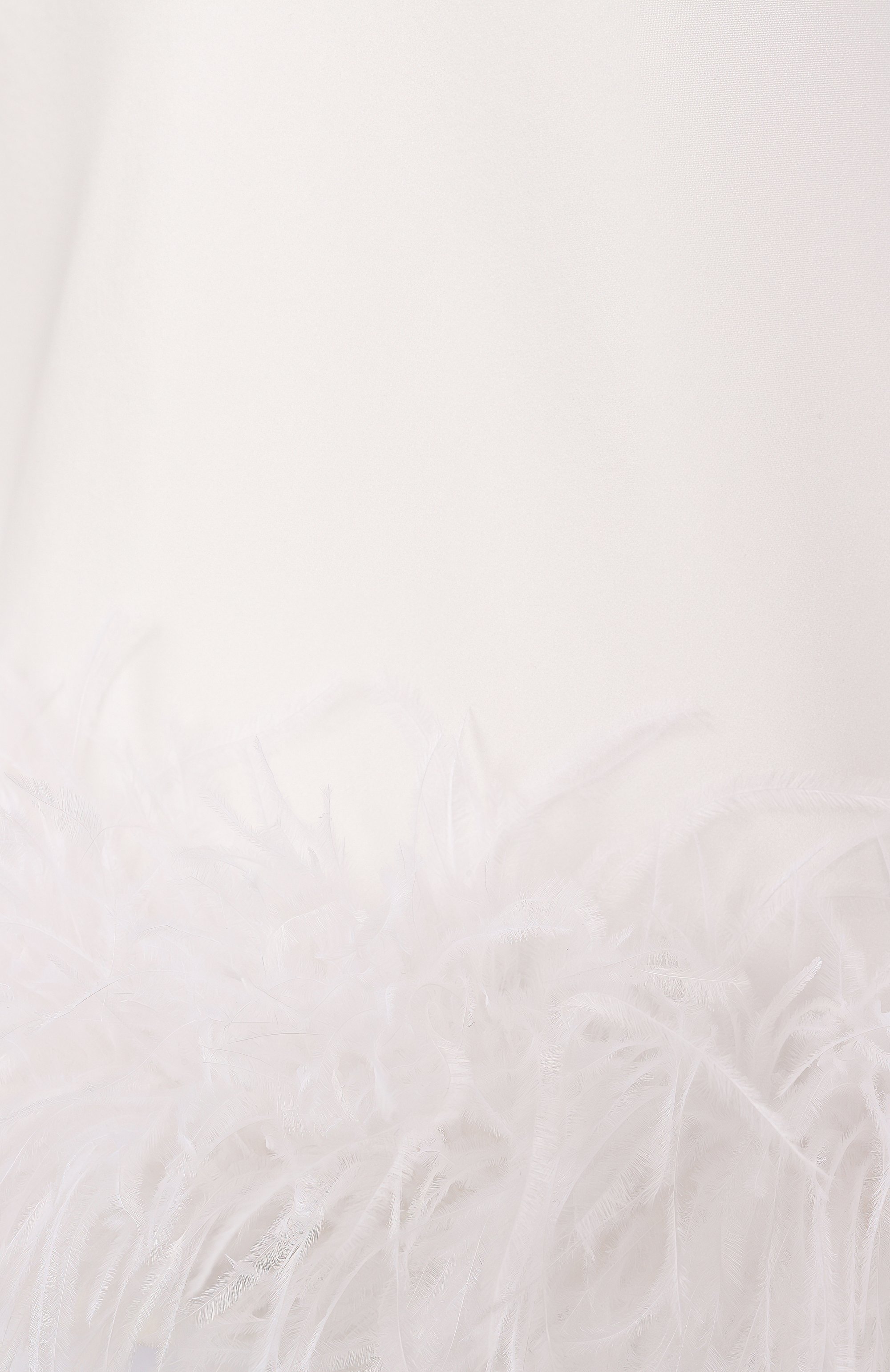 Шелковый топ с отделкой перьями EDOMO, арт. T002007FW2324, фото 6