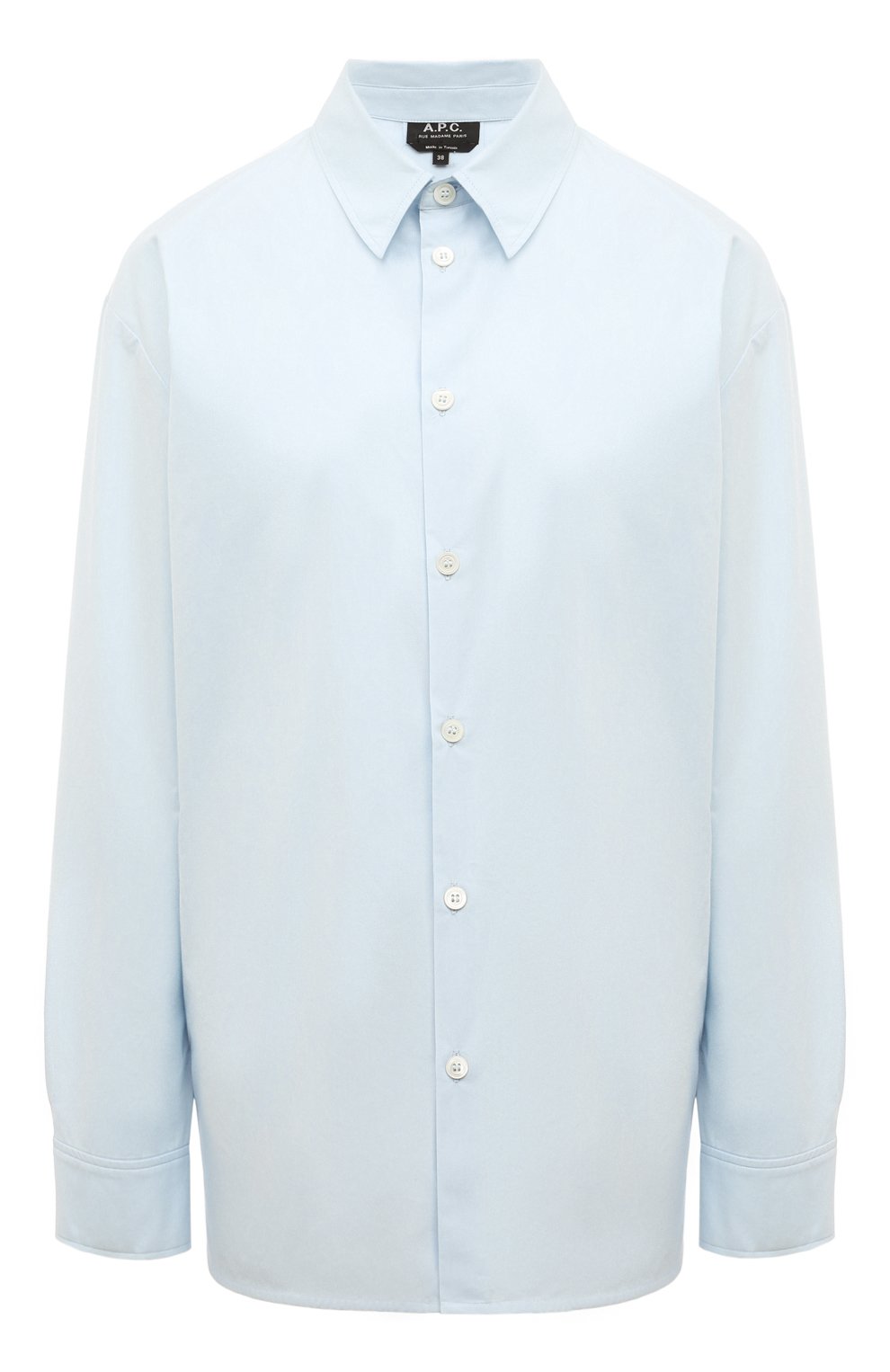 Хлопковая рубашка A.P.C., арт. C0EVD-F12556, фото 1