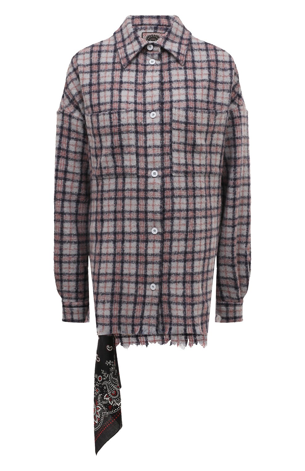 Рубашка из шерсти и кашемира DESTIN, арт. DDW3ANNAMENT, фото 1