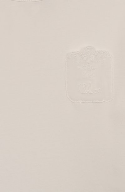 Хлопковая футболка CHLOÉ, арт. C20701, фото 3