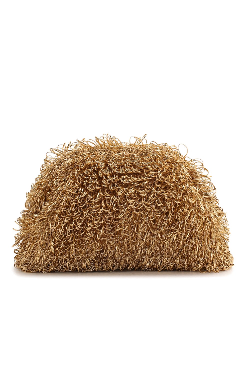 Клатч pouch BOTTEGA VENETA золотого цвета по цене 769000 руб., арт. 591968/VCQA0, фото 1 Клатч pouch BOTTEGA VENETA, арт. 591968/VCQA0, фото 1