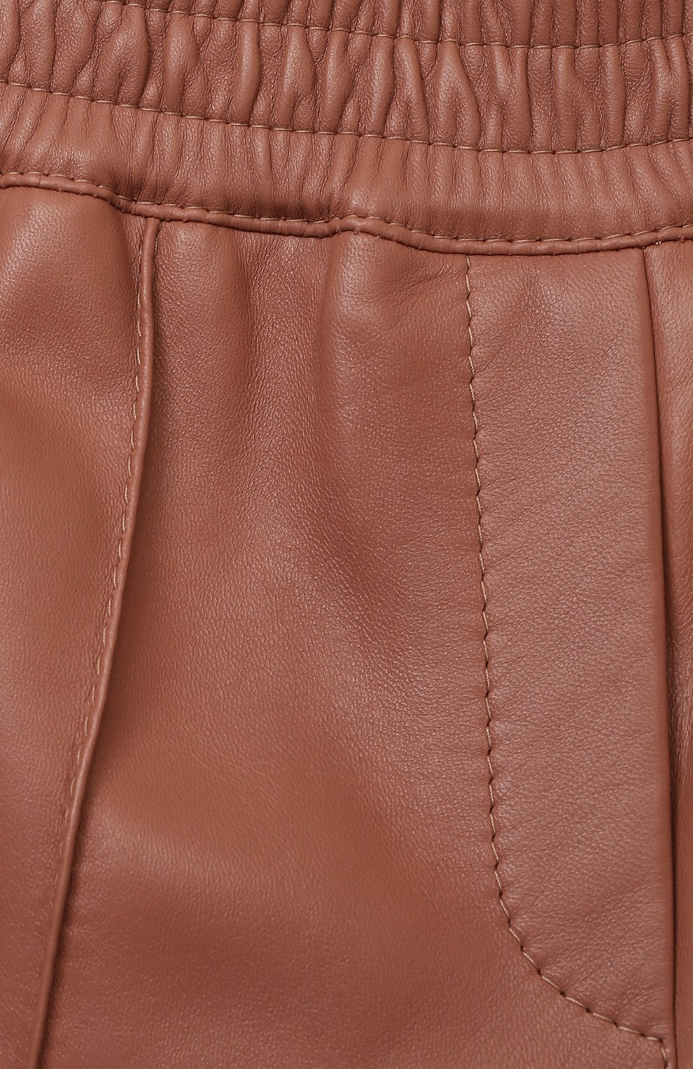 Кожаные брюки BRUNELLO CUCINELLI, арт. BPTANP044A, фото 3