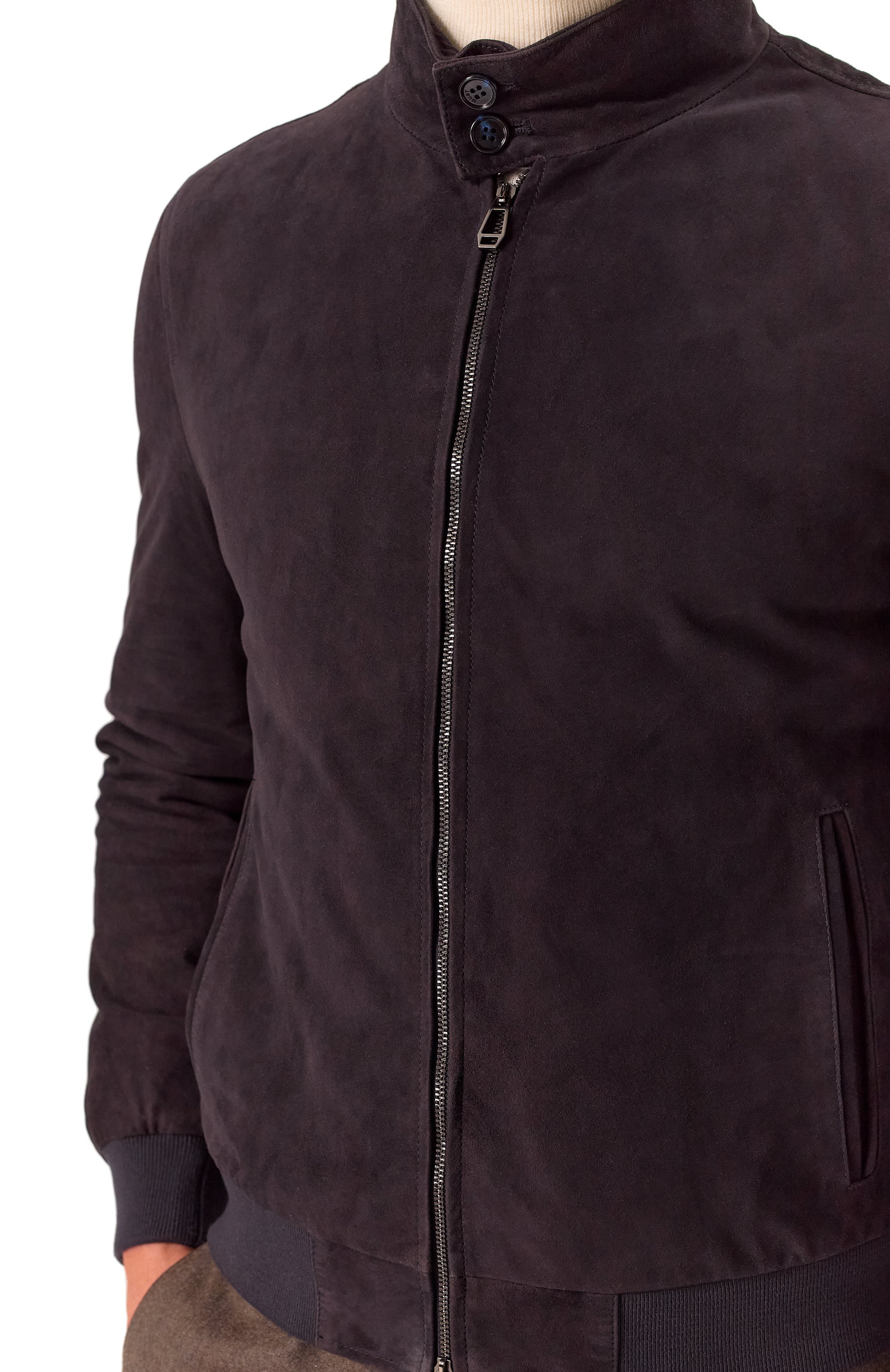 Замшевый бомбер MVST, арт. CLAUDE/MC/00457WR, фото 5