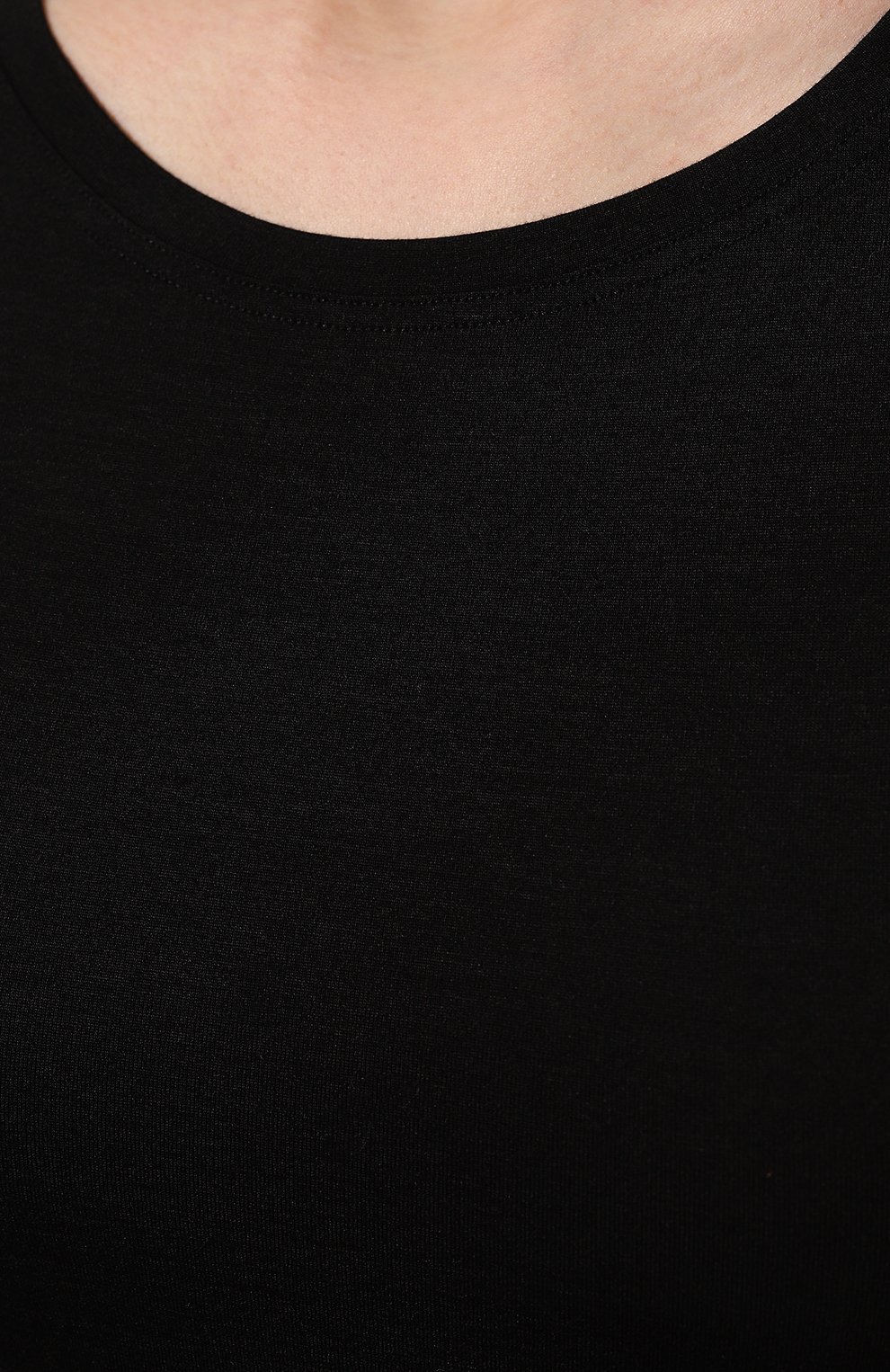 Футболка ZIMMERLI черного цвета по цене 10900 руб., арт. 700-3450, фото 5 Футболка ZIMMERLI, арт. 700-3450, фото 5