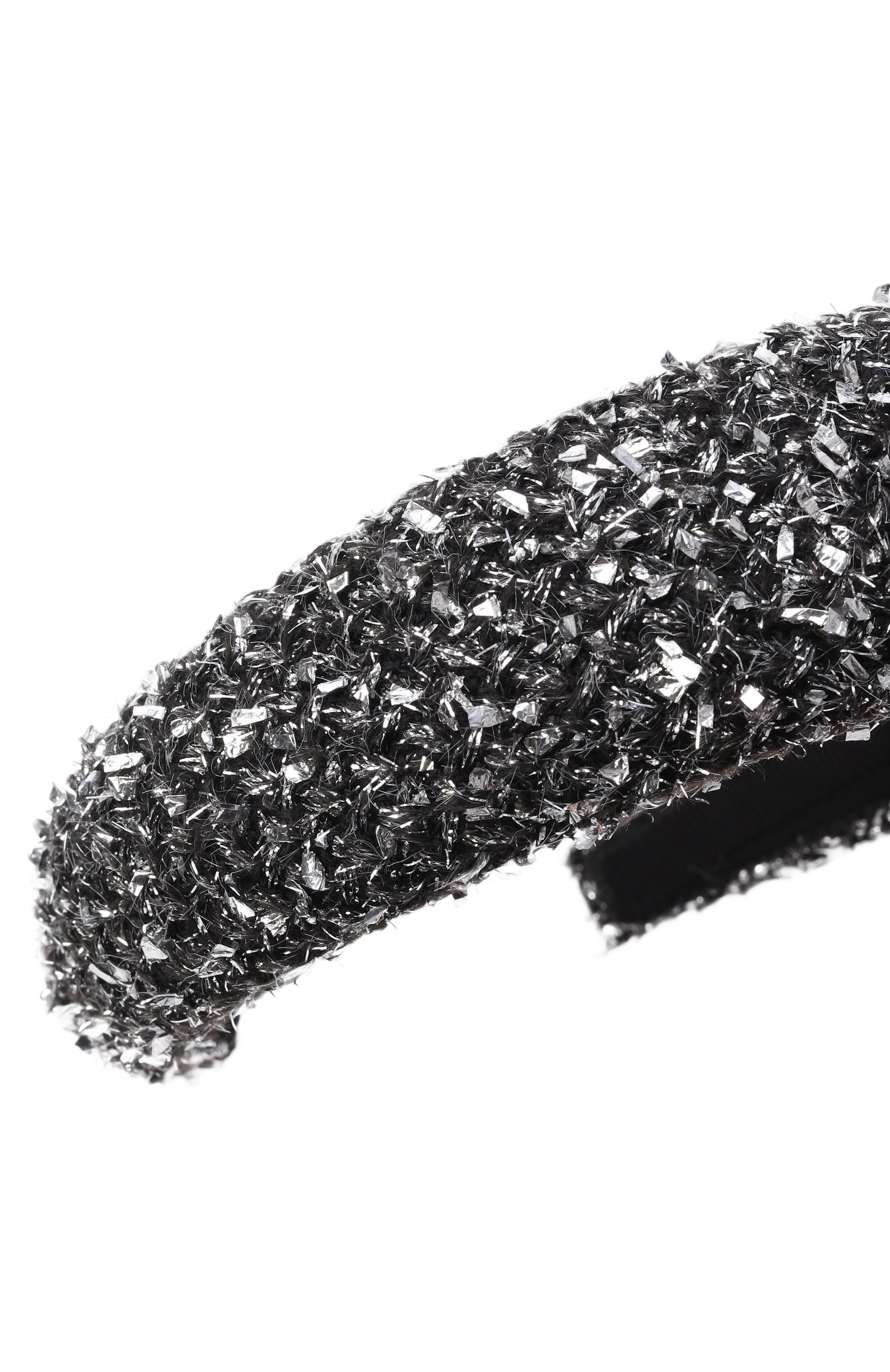 Ободок для волос PANFIL серебряного цвета по цене 11000 руб., арт. 31-tr-BND, фото 3 Ободок для волос PANFIL, арт. 31-tr-BND, фото 3