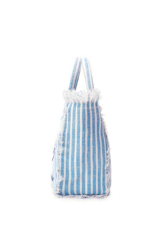 Сумка-тоут Colette MC2 Saint Barth STBA C0LETTE LINEN/01466H Голубой  STBA C0LETTE LINEN/01466H Фото 4