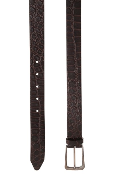 Кожаный ремень BRUNELLO CUCINELLI, арт. M0SC0C33M, фото 3