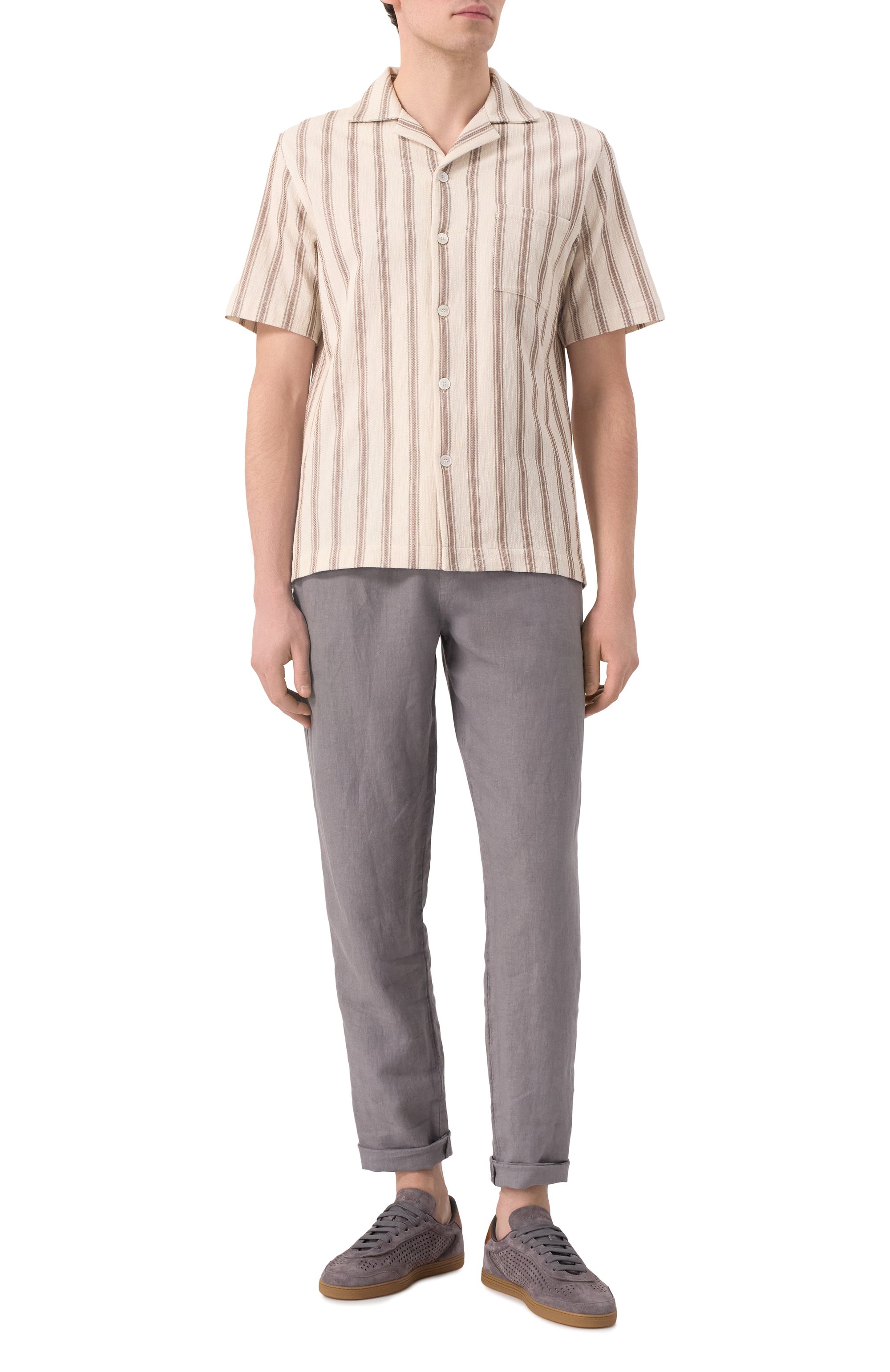 Замшевые кеды saint tropez DOLCE & GABBANA, арт. CS2256/A5164, фото 2