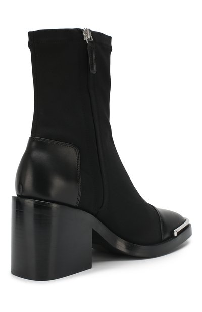 Комбинированные ботильоны hailey ALEXANDER WANG, арт. 3049B0028M, фото 4