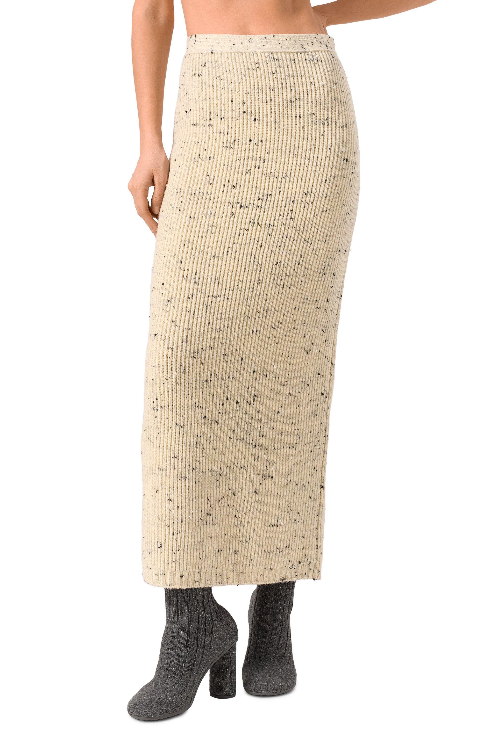 Шерстяная юбка BOTTEGA VENETA, арт. 795854-V4AO0, фото 3