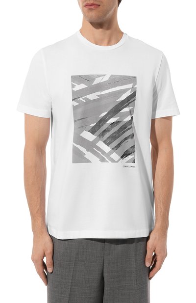 Хлопковая футболка CORNELIANI, арт. 93G589-9325037, фото 3