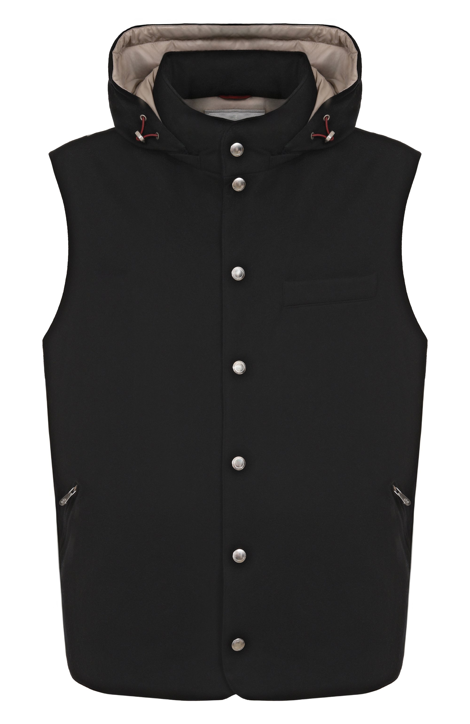 Пуховый жилет BRUNELLO CUCINELLI, арт. MM4701775, фото 1