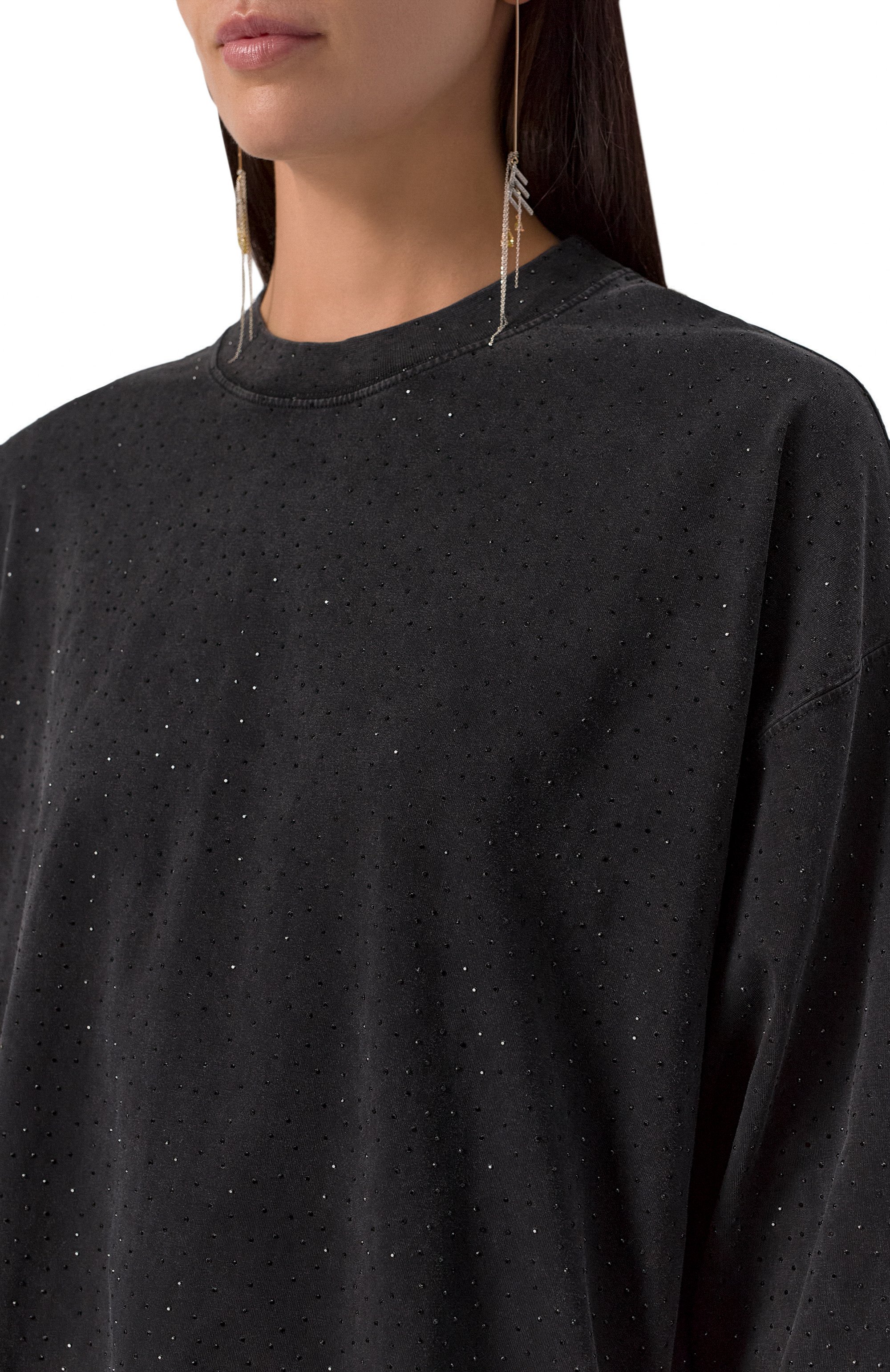 Хлопковый лонгслив VETEMENTS, арт. UE64LS550B/LIGHT JERSEY, фото 8