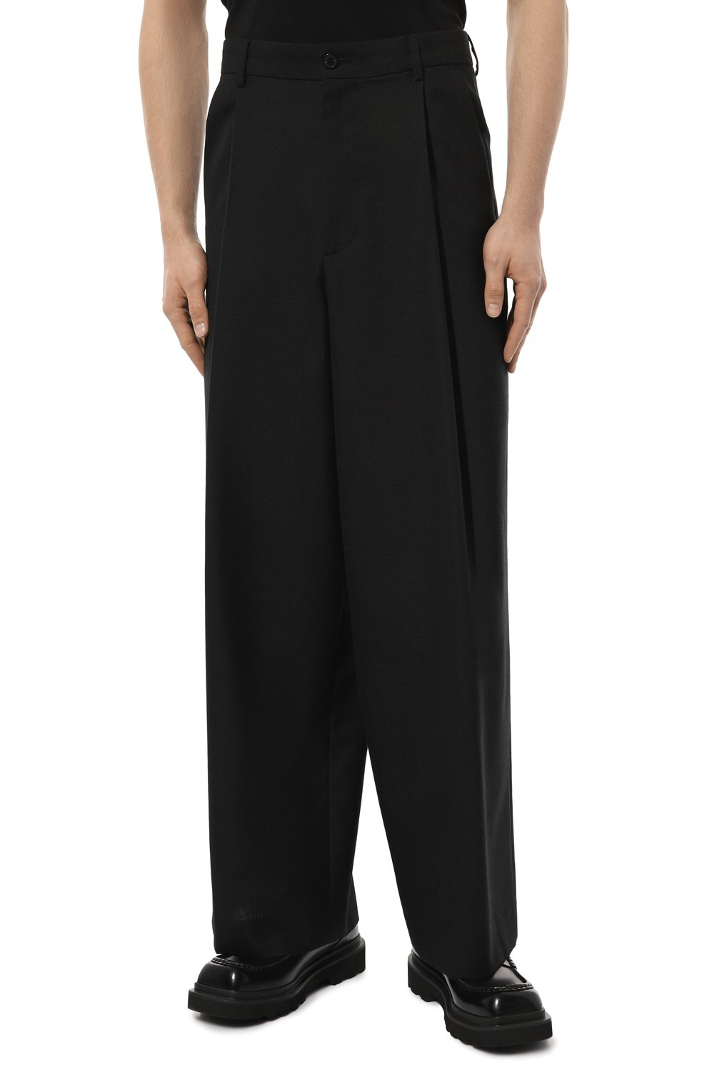 Шерстяные брюки DRIES VAN NOTEN, арт. 020908-8218, фото 3