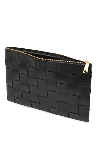 Кожаная папка для документов BOTTEGA VENETA черного цвета по цене 107000 руб., арт. 651409/VCQC1, фото 3 Кожаная папка для документов BOTTEGA VENETA, арт. 651409/VCQC1, фото 3