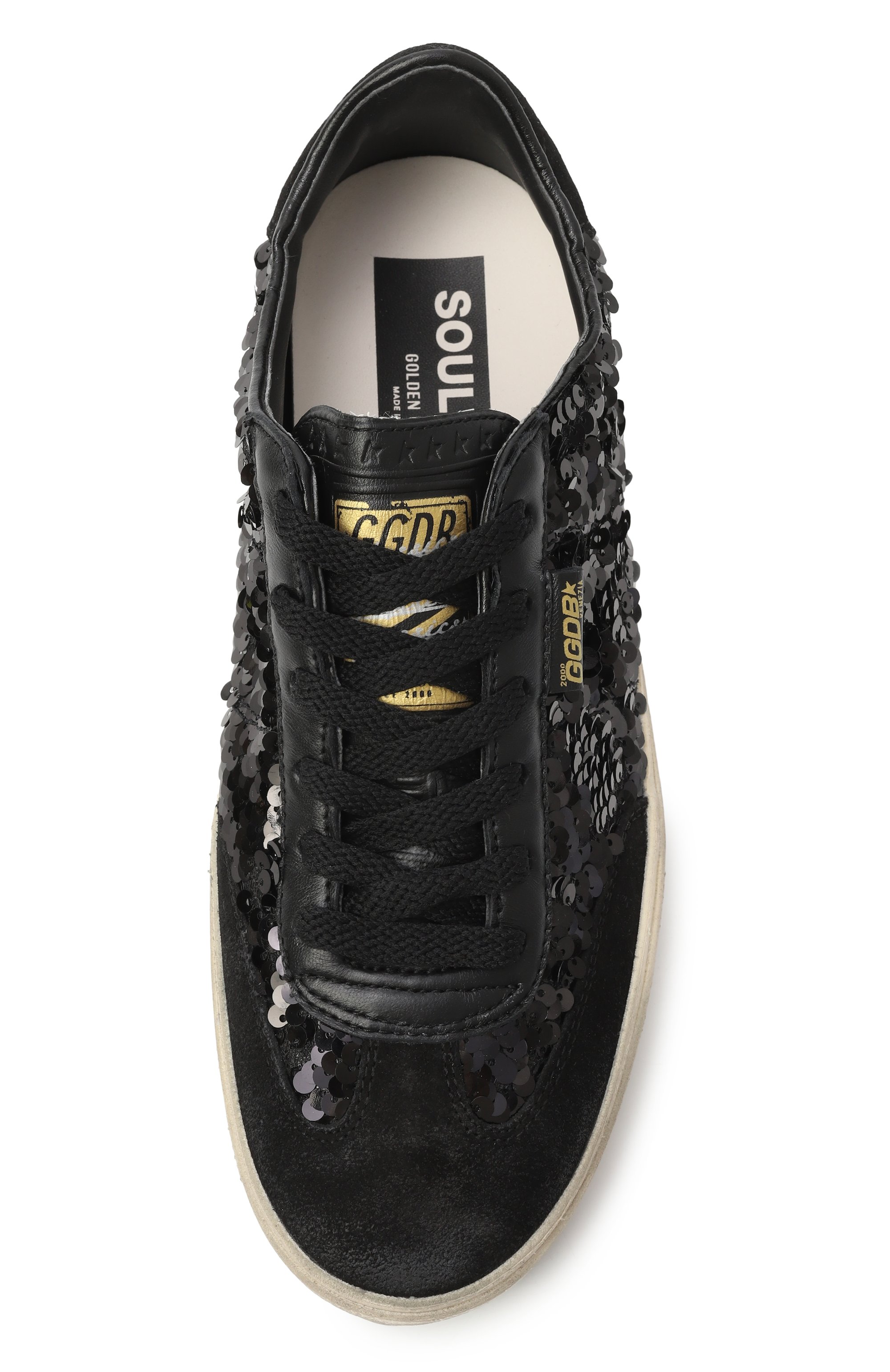 Комбинированные кеды soul star GOLDEN GOOSE DELUXE BRAND, арт. GWF00464.F007486, фото 6