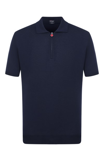 Мужская хлопковое поло KITON, арт. UMKX33Z