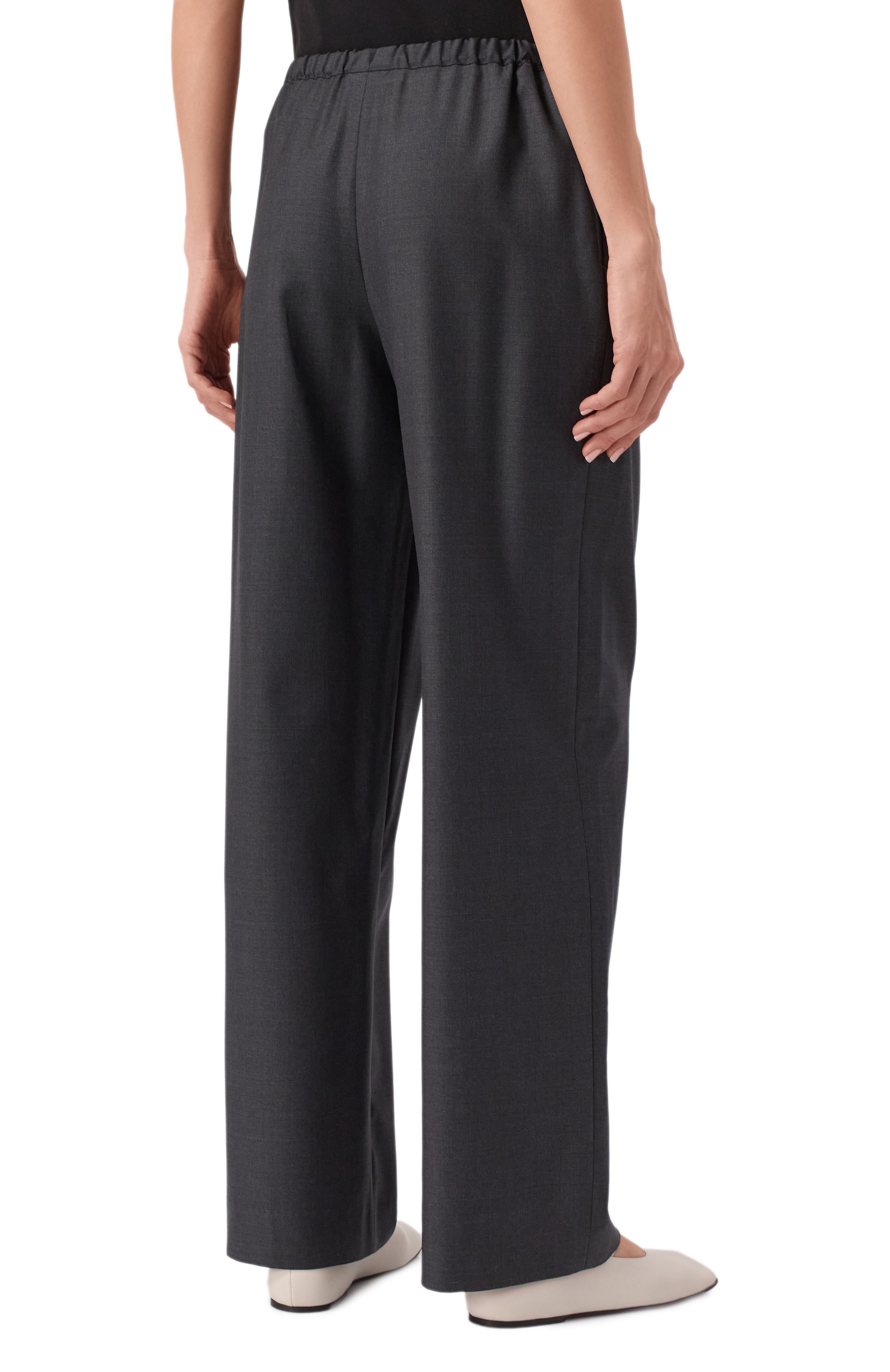 Шерстяные брюки LOULOU DE SAISON, арт. C0VE, фото 4