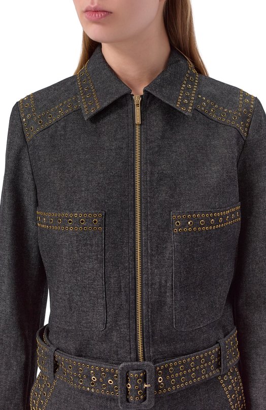 Джинсовая куртка Elie Saab J0191EF25/DE002 Синий  J0191EF25/DE002 Фото 5