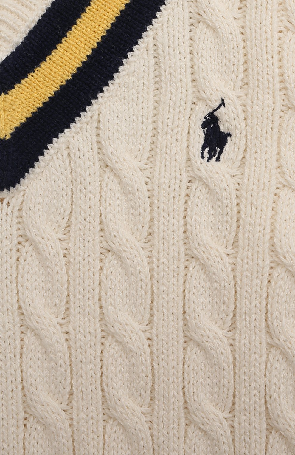 Хлопковый пуловер POLO RALPH LAUREN, арт. 321862030, фото 3