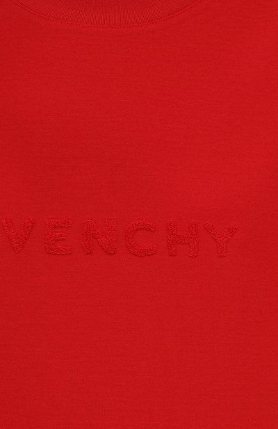Хлопковая футболка GIVENCHY, арт. BW707Z30NH, фото 5