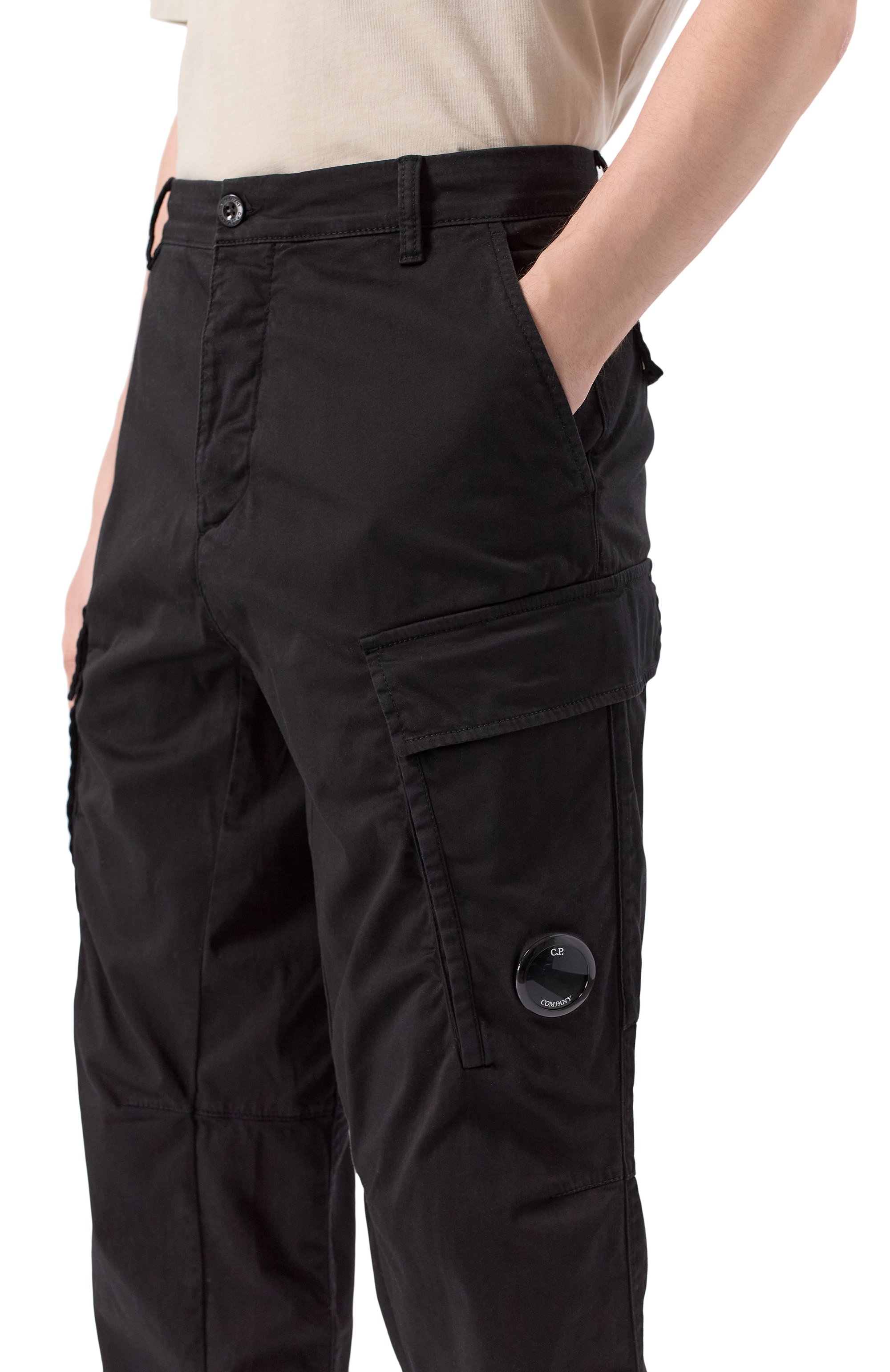 Хлопковые брюки-карго C.P. COMPANY, арт. 18CMPA166A005694G, фото 5