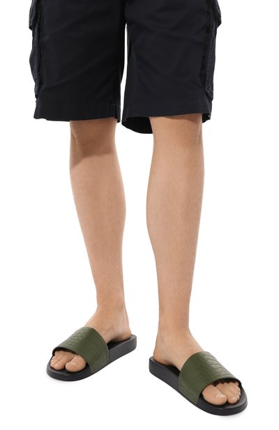 Шлепанцы из кожи крокодила STEFANO RICCI, арт. UG31_G759/V007, фото 3