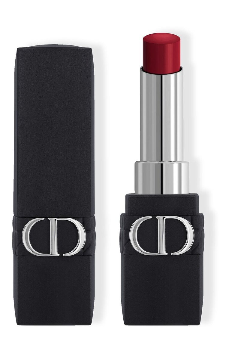 Увлажняющая помада для губ rouge dior forever stick, оттенок 879 всегда страстный (3.2g) DIOR  цвета, арт. C030800879 | Фото 1 (Региональные ограничения белый список (Axapta Mercury): Не проставлено; Финишное покрытие: Матовый; Нос: Не проставлено)