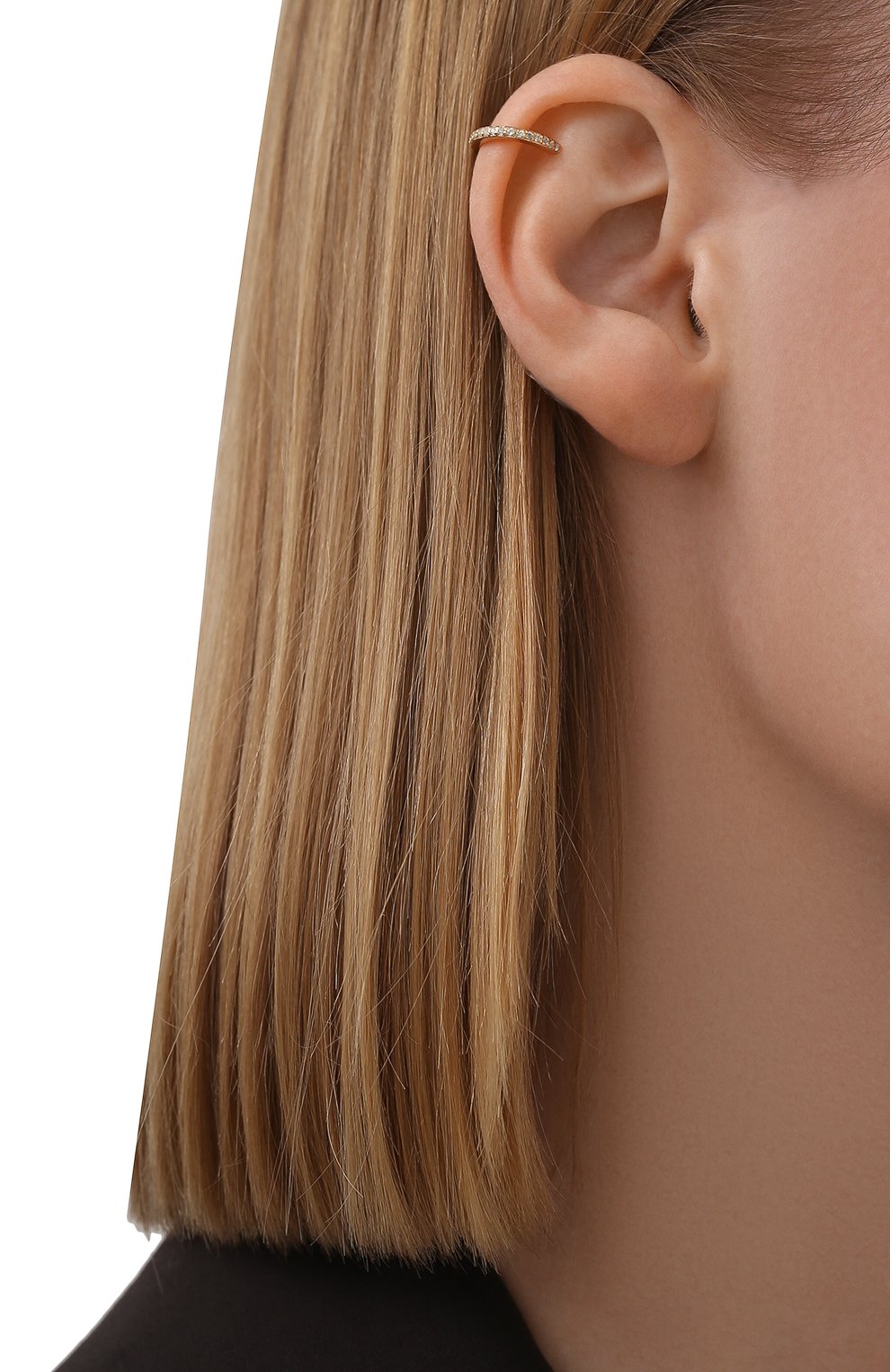 Кафф с белым топазом MOONKA, арт. ec-c-g, фото 2