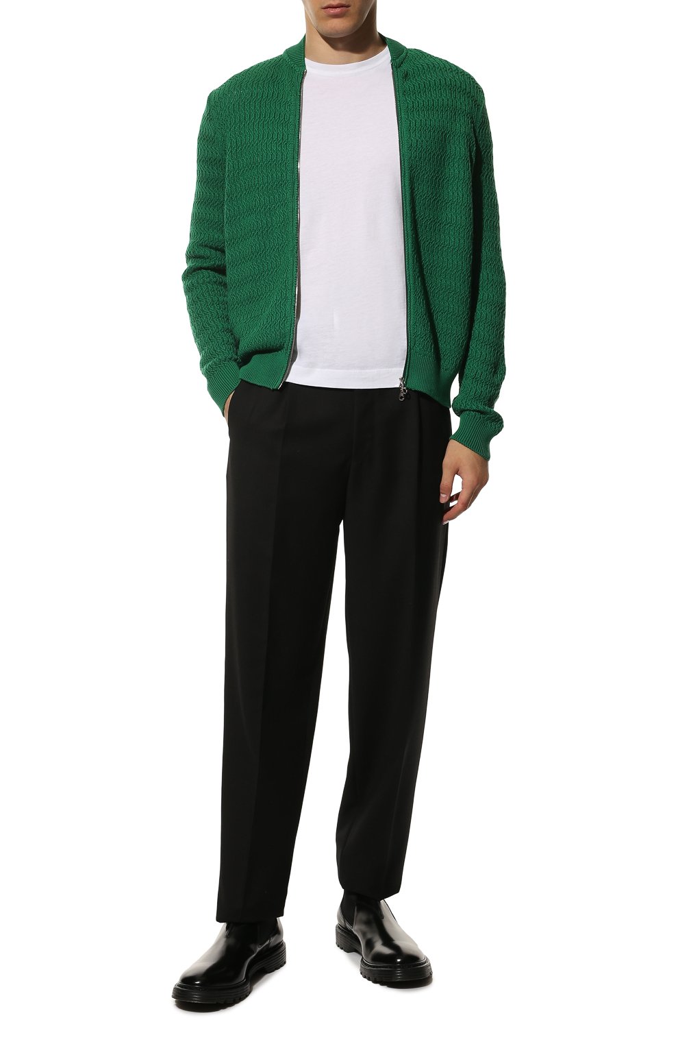 Хлопковый кардиган JOHN SMEDLEY, арт. BLUR, фото 2