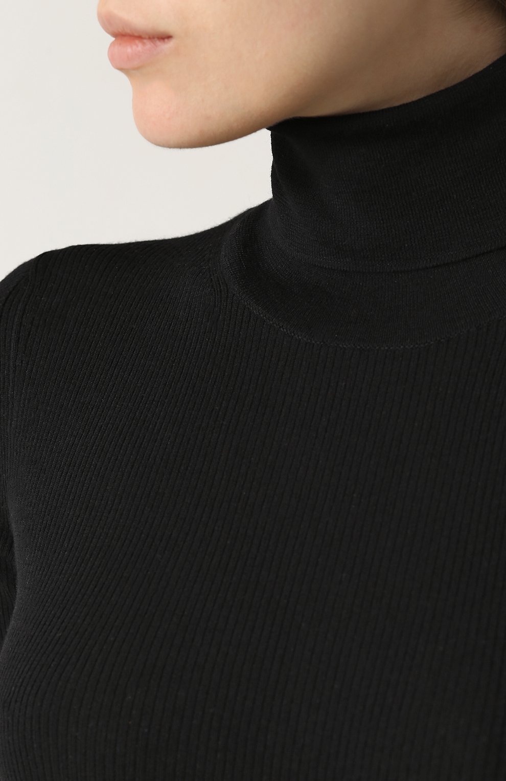 Облегающая водолазка с укороченным рукавом THEORY, арт. F0711724, фото 5