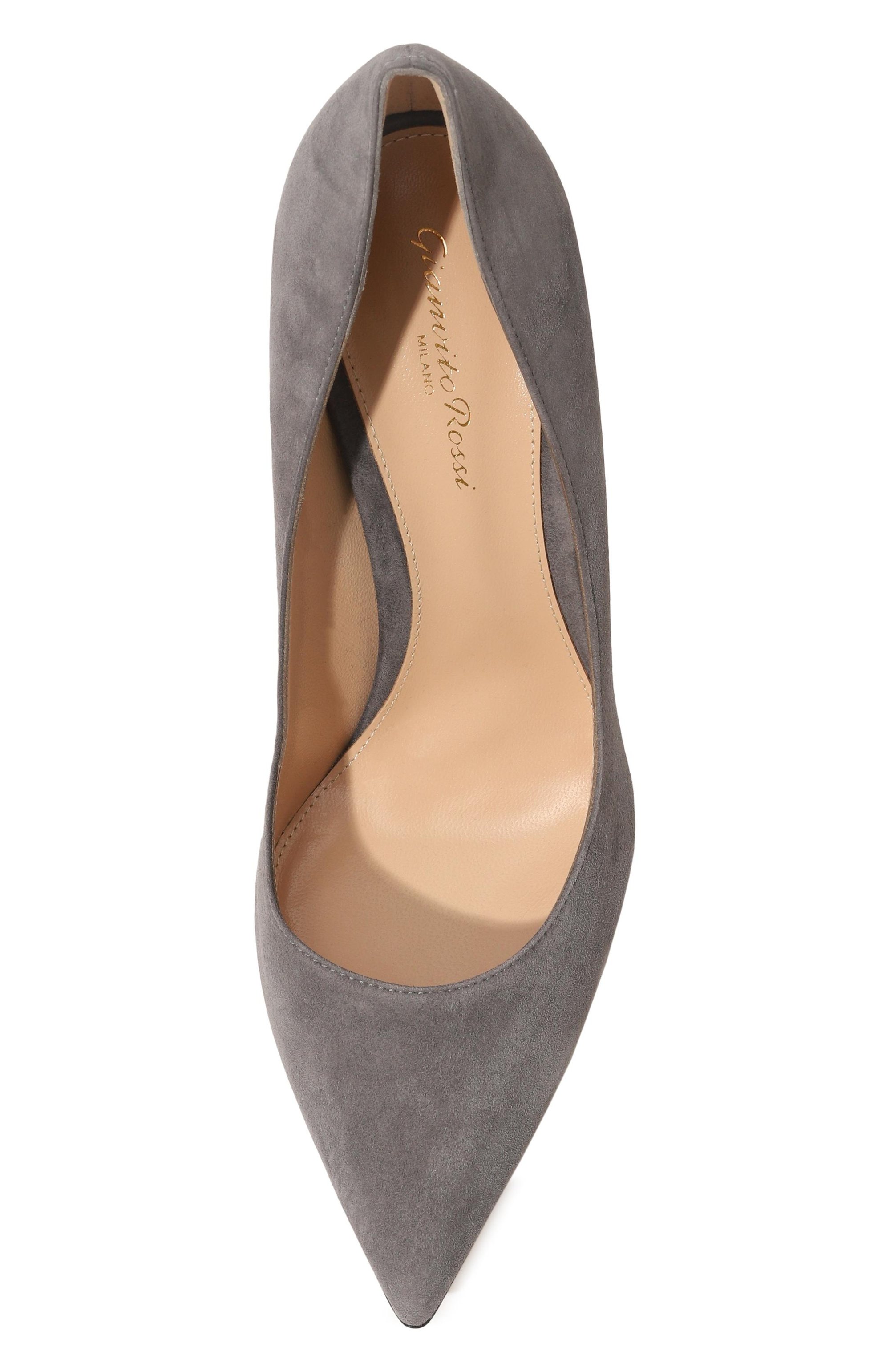 Замшевые туфли gianvito 105 GIANVITO ROSSI, арт. G28470.15RIC.CAMLAPI, фото 6