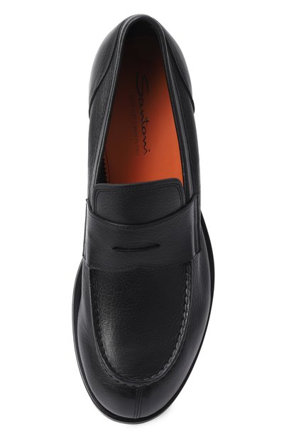 Кожаные пенни-лоферы alfie SANTONI, арт. MCAG17095PC1SEPR, фото 5