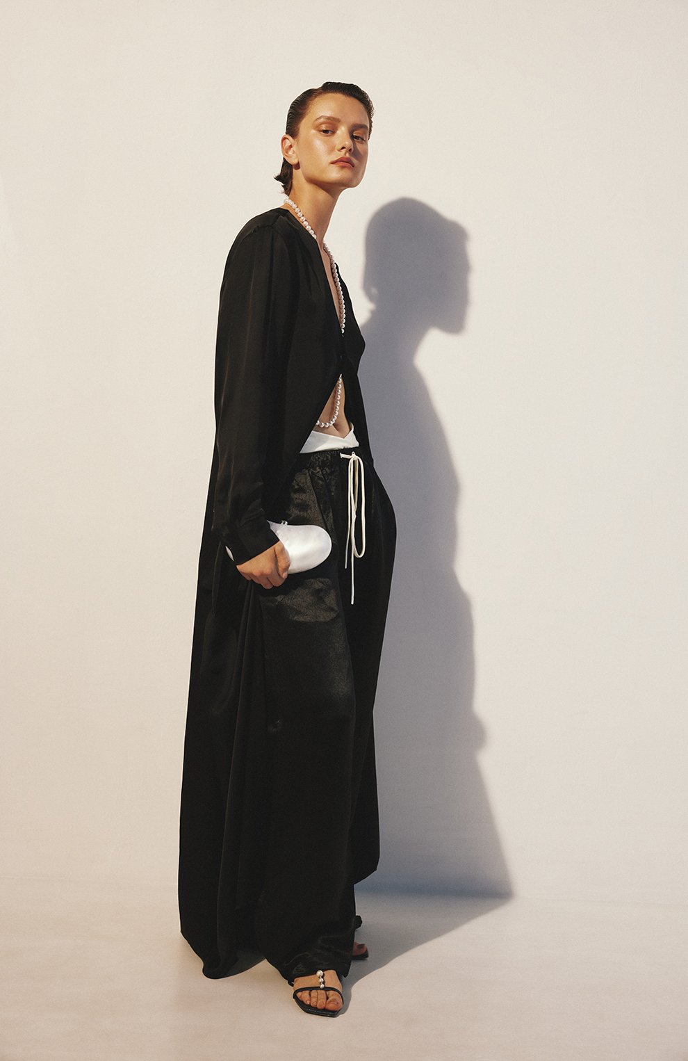 Платье из вискозы TOTEME, арт. 242-WRD1730-FB0160, фото 6