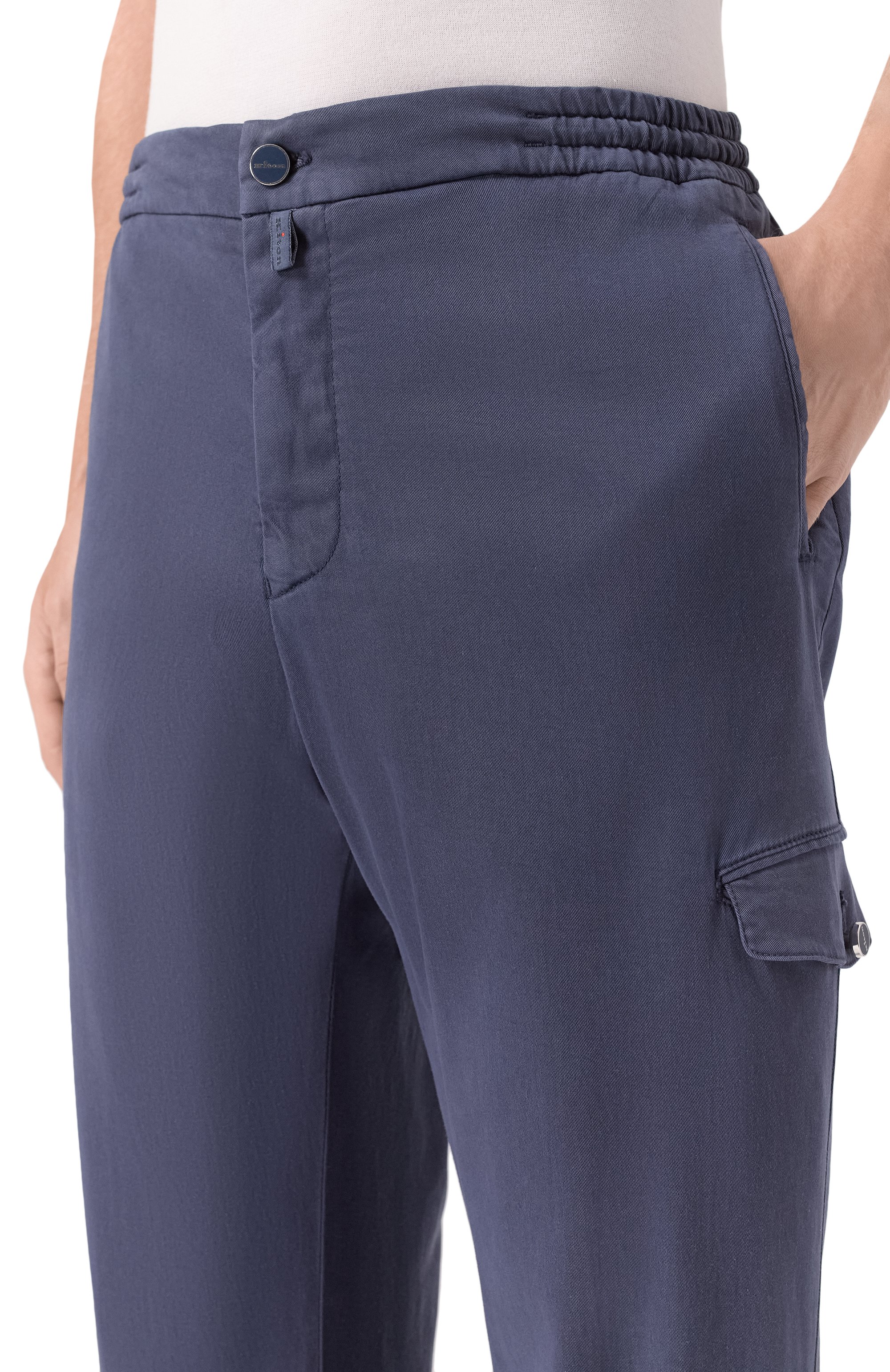 Брюки-карго из лиоцелла KITON, арт. UPLACTK0606H05, фото 5