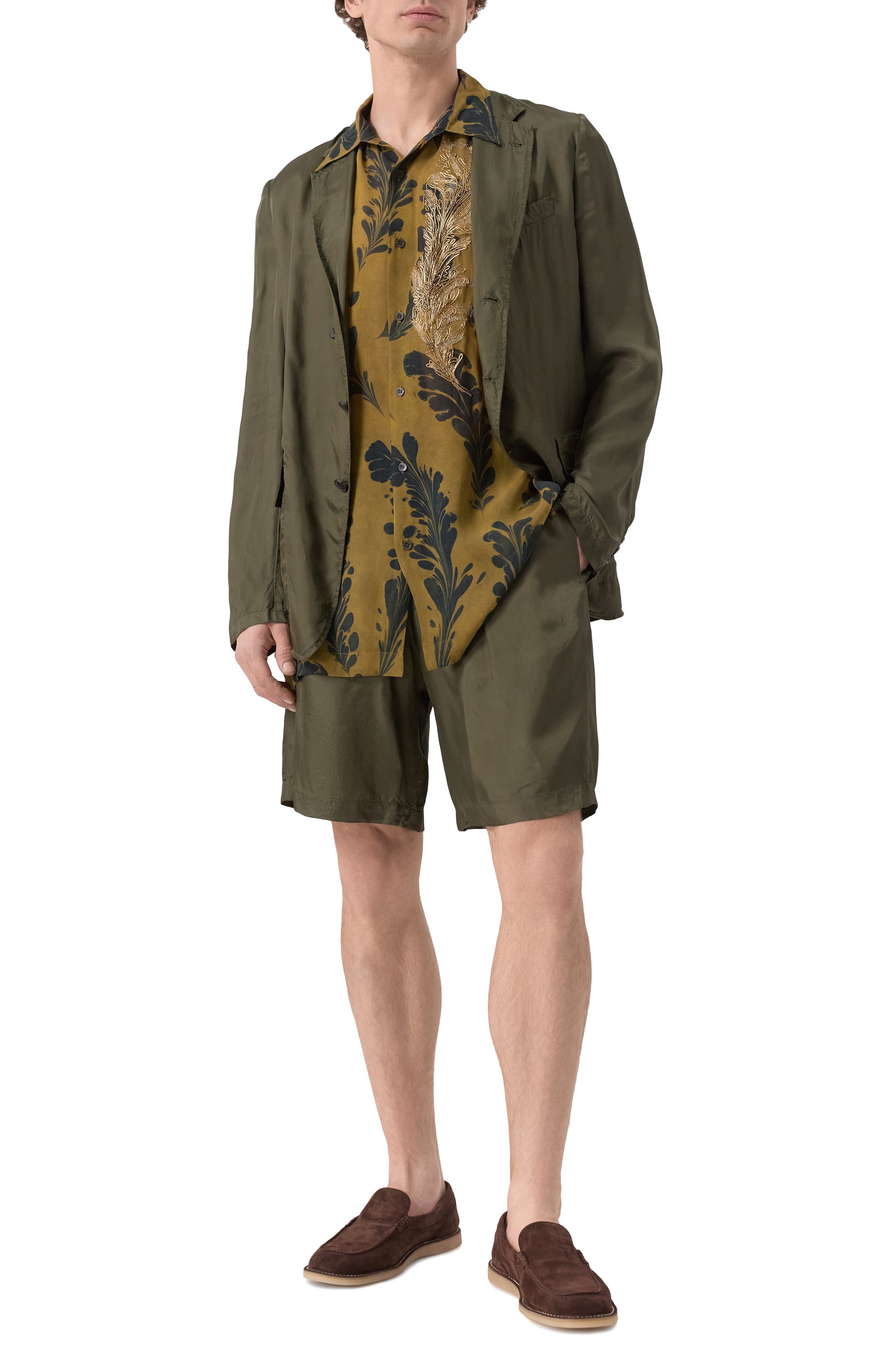 Рубашка из вискозы DRIES VAN NOTEN, арт. 251-020751-1004, фото 2