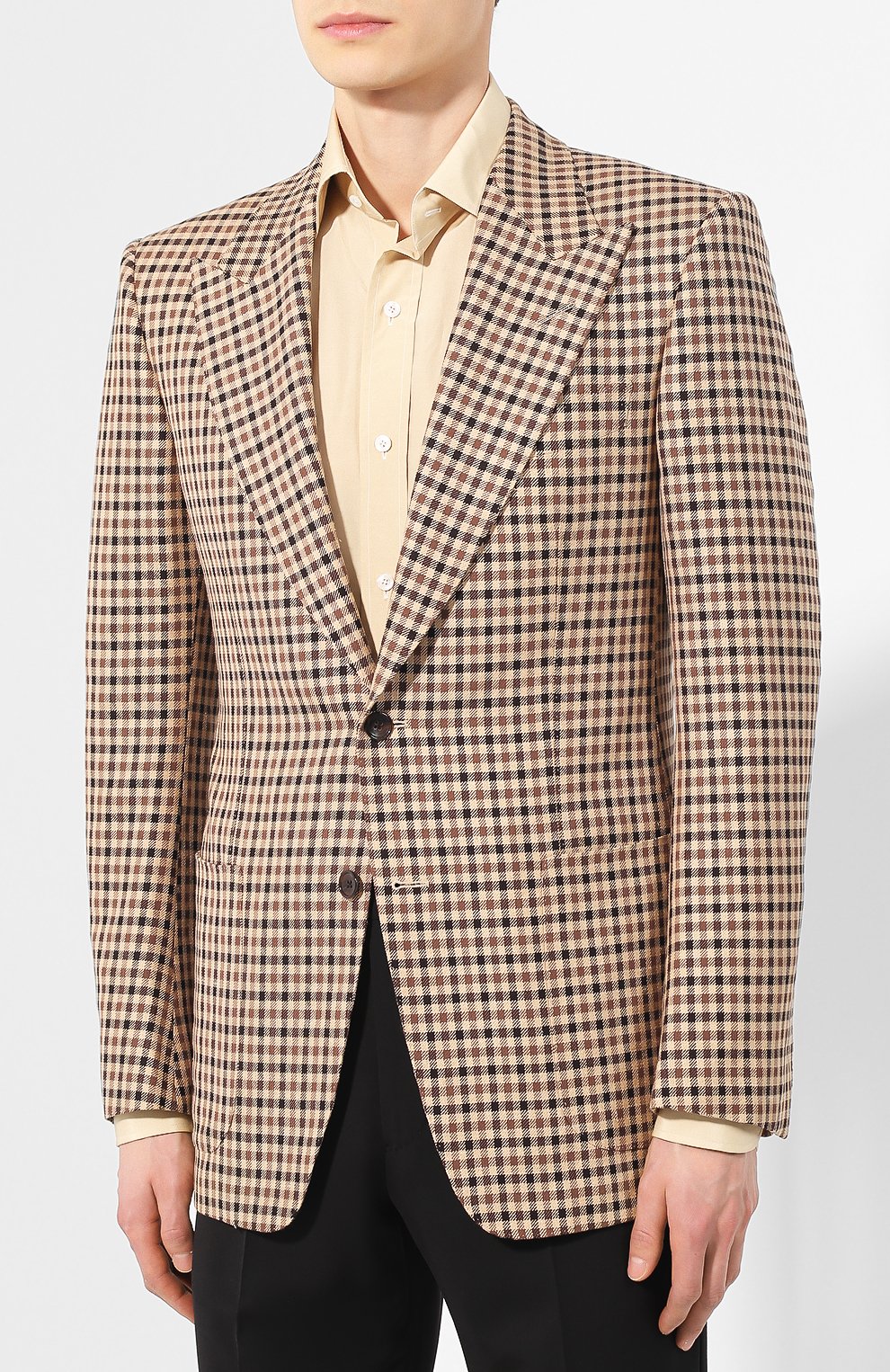 Пиджак из смеси шерсти и шелка TOM FORD, арт. 539R26/11HA40, фото 3