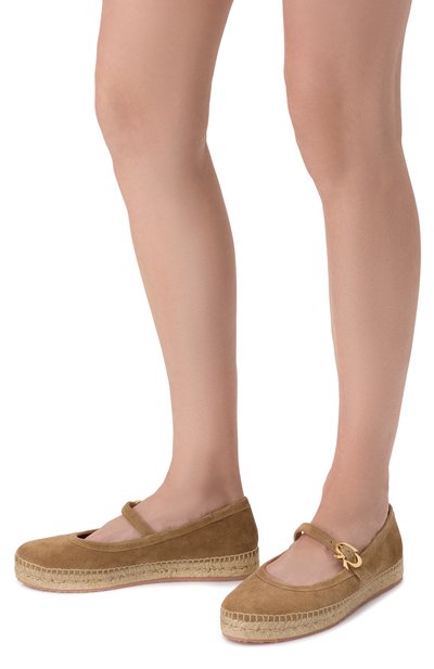 Замшевые эспадрильи elda GIANVITO ROSSI, арт. G22366.05G0M.VLUCAML, фото 3