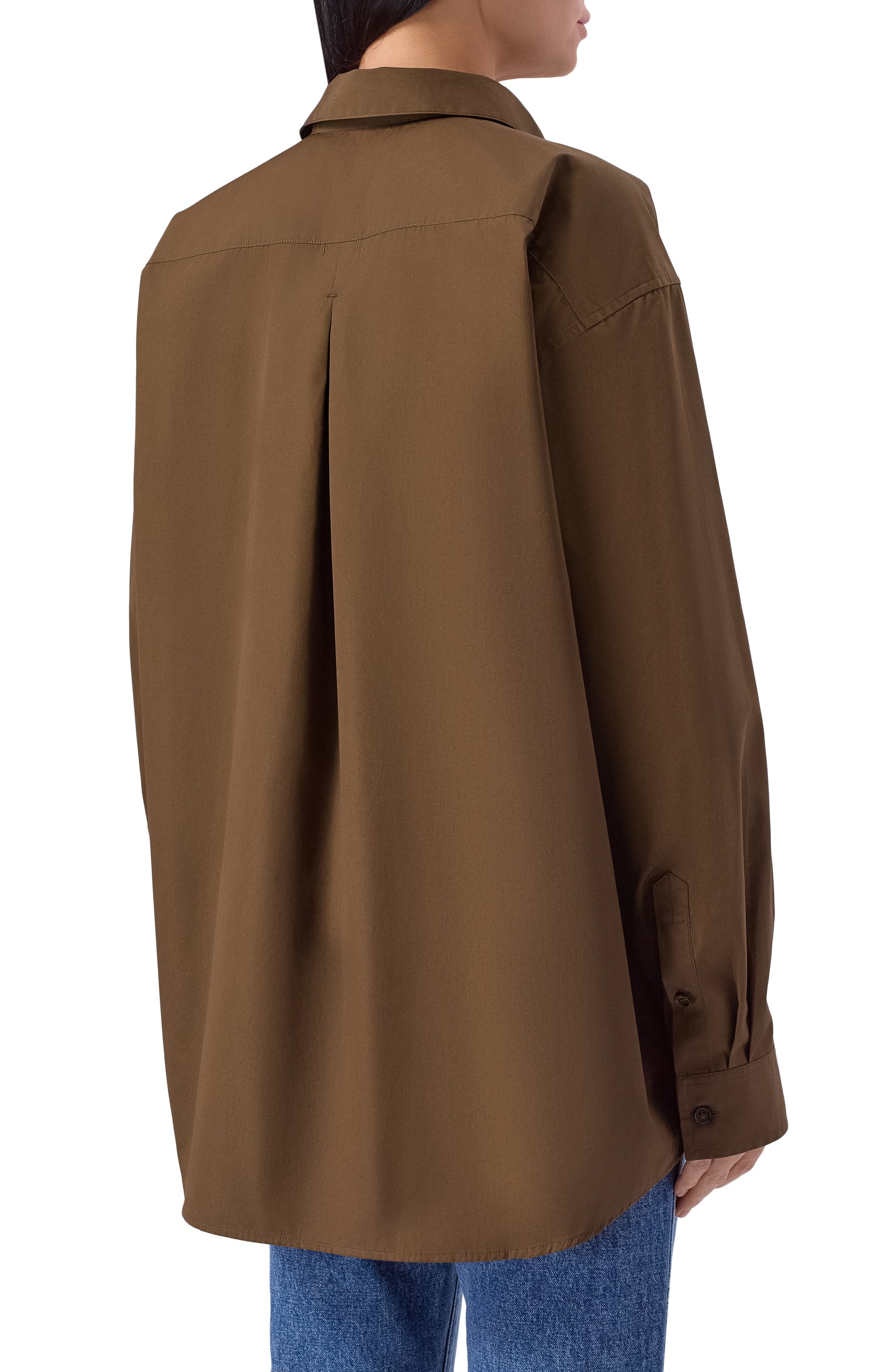 Хлопковая рубашка TOTEME, арт. 254-WRT0480-FB0226, фото 4