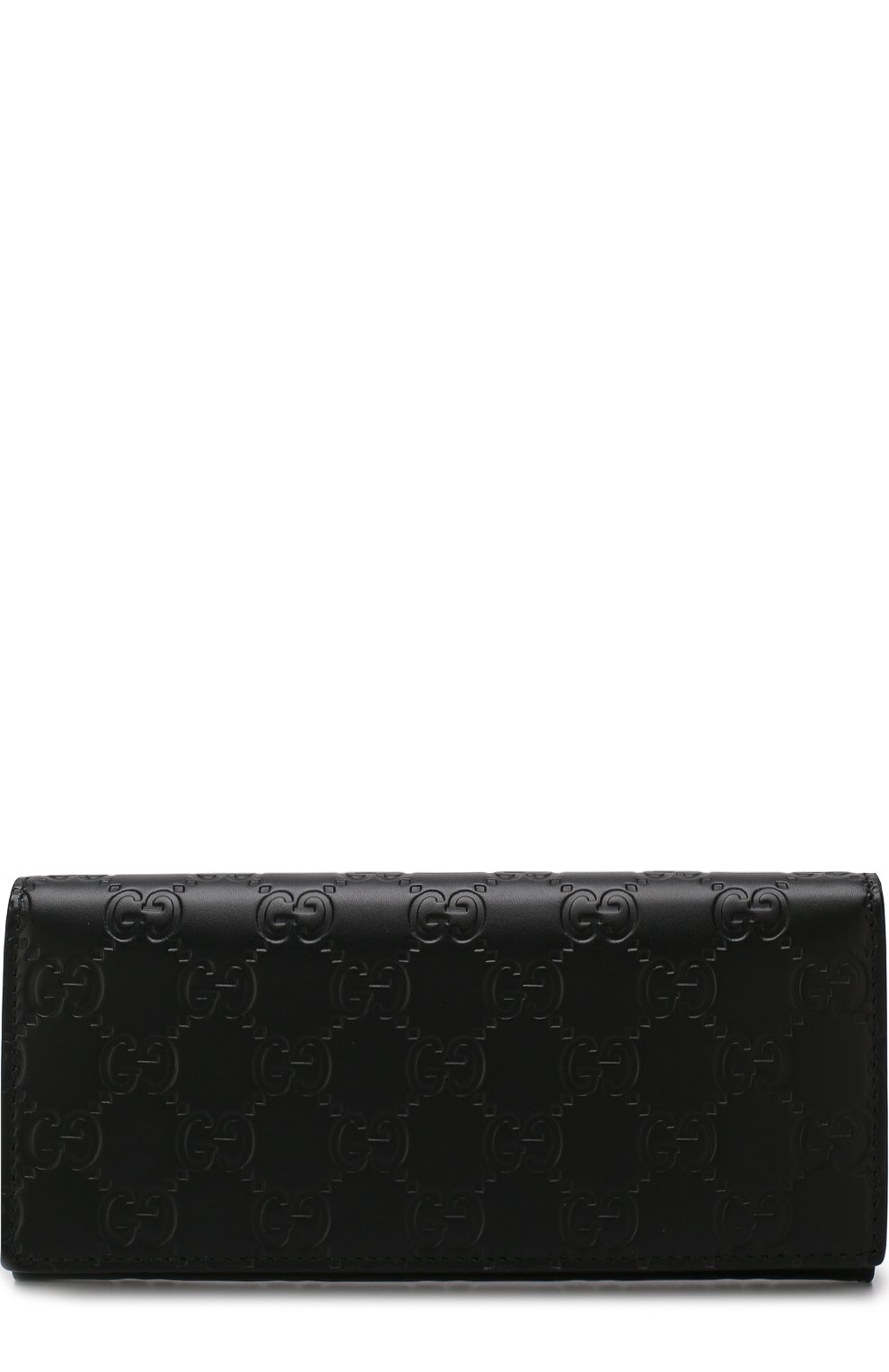 Кожаное портмоне с тиснением signature GUCCI, арт. 233154/CWC1R, фото 1