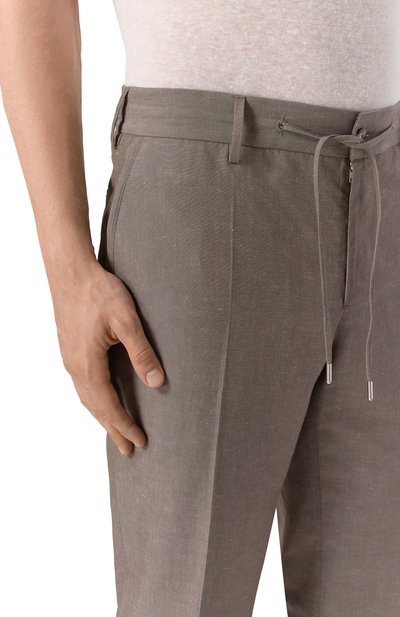 Брюки из хлопка и льна MVST, ар�т. MKATTY22/802, фото 5