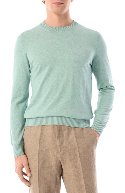 Джемпер из хлопка и кашемира GRAN SASSO, арт. 57167/23216, фото 3