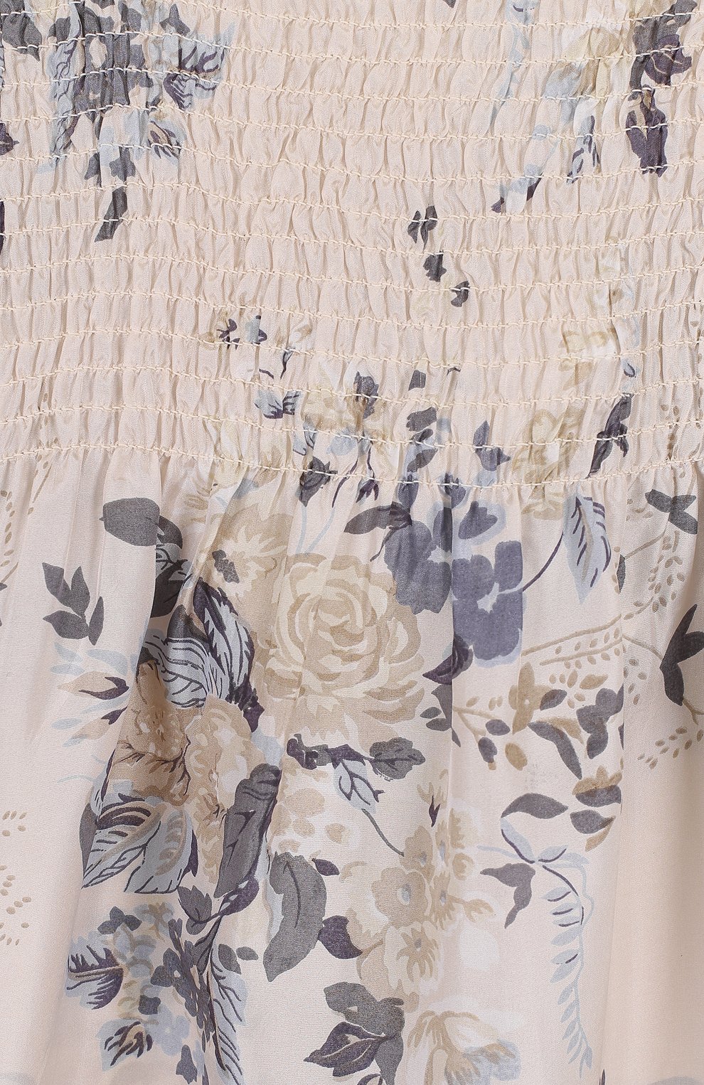 Шелковое платье свободного кроя с кружевной отделкой на тонких бретельках TWINSET, арт. GS82E1/6A-10A, фото 3