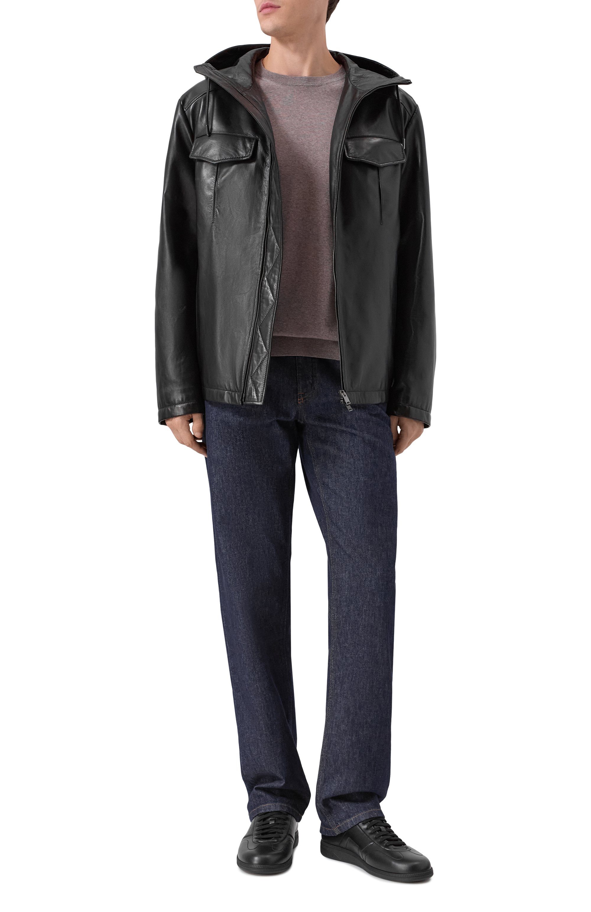 Кожаная куртка MVST, арт. M25.1PM.0003/PL0NGE, фото 2