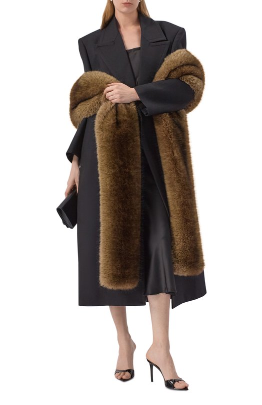 Шарф Flashin FF26FSBL Коричневый  FF26FSBL Фото 2