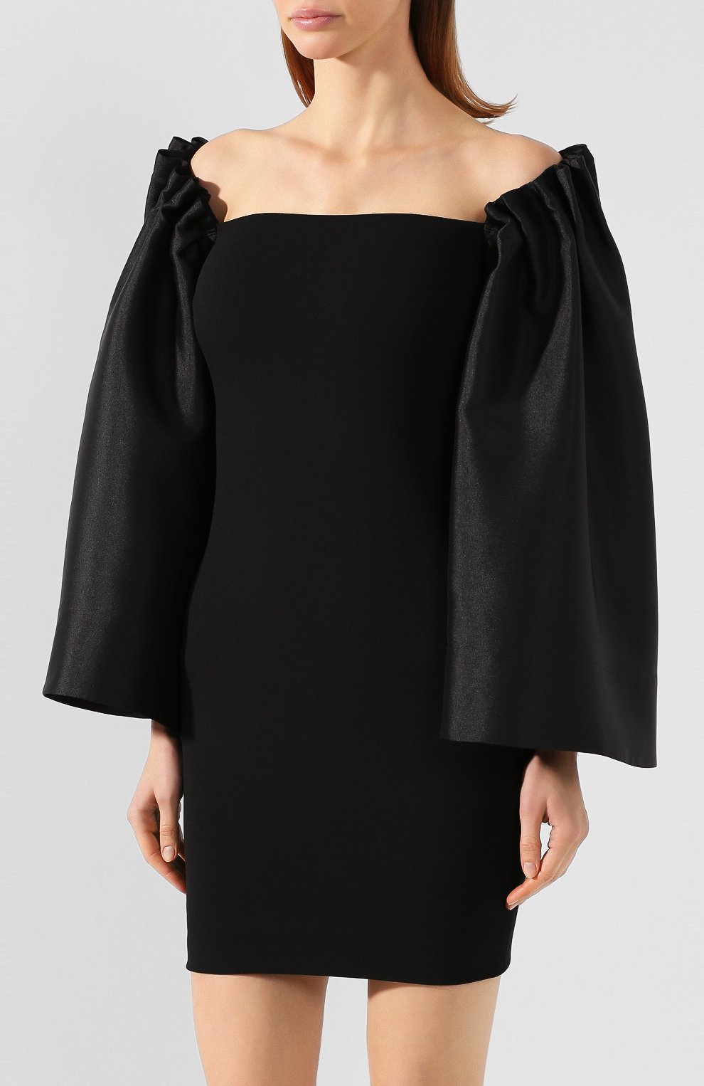 Мини-платье SOLACE LONDON черного цвета по цене 32850 руб., арт. 0S25090, фото 3 Мини-платье SOLACE LONDON, арт. 0S25090, фото 3