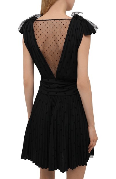 Платье REDVALENTINO черного цвета по цене 65800 руб., арт. WR3MJ07N/620, фото 4 Платье REDVALENTINO, арт. WR3MJ07N/620, фото 4