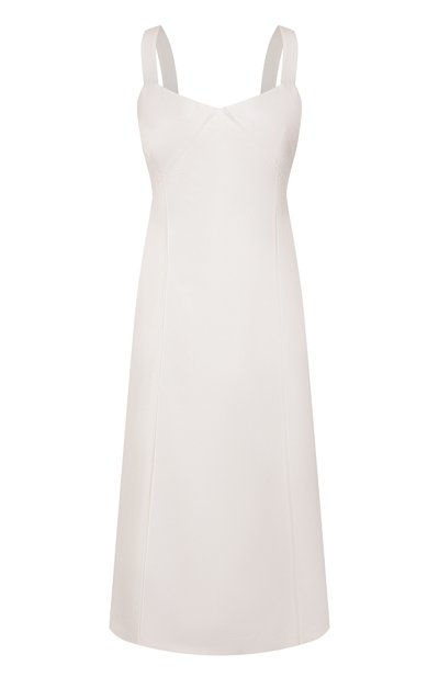 Женское платье из вискозы и льна BOSS, арт. 50535332