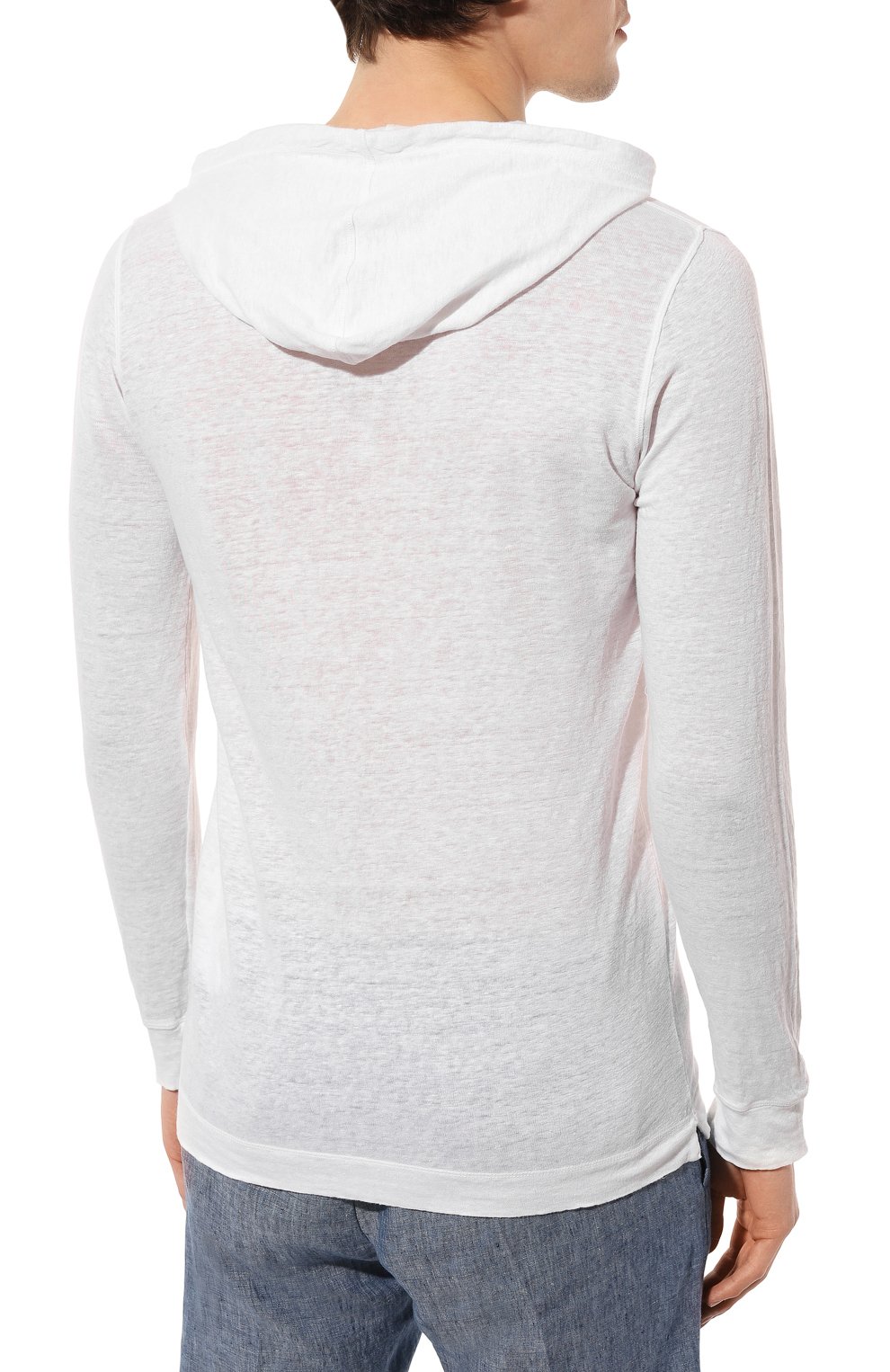 Льняной лонгслив-хенли 120% LINO, арт. Y0M7553/000E908/S00, фото 4