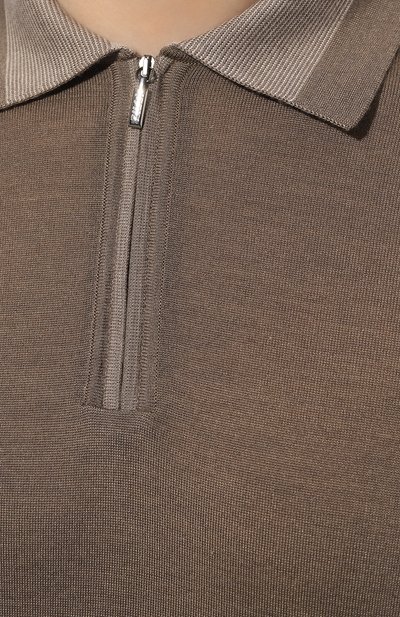 Поло из кашемира и шелка ZILLI, арт. KZP001M0330VBJ000, фото 5